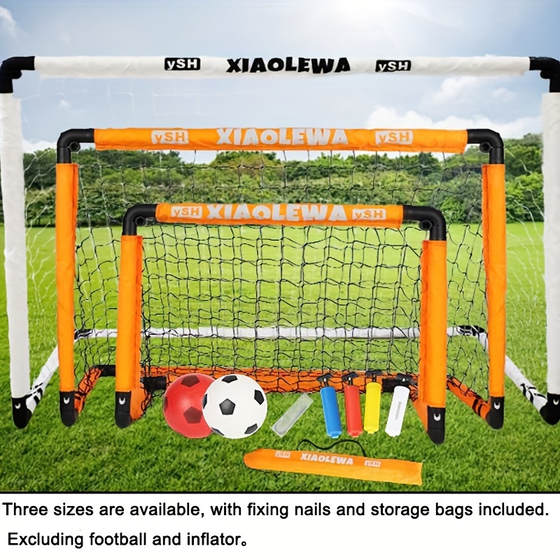 But de football pliable pour espace de jeu extérieur
