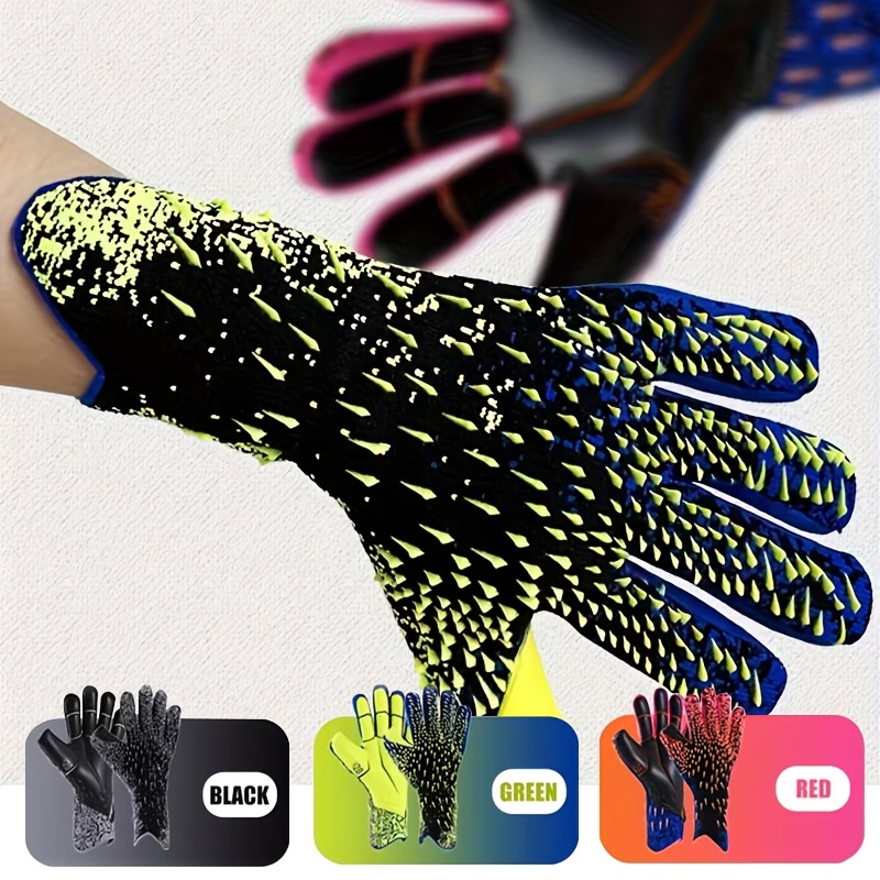 Paire de gants de gardien unisexes à relief annoncé 3D