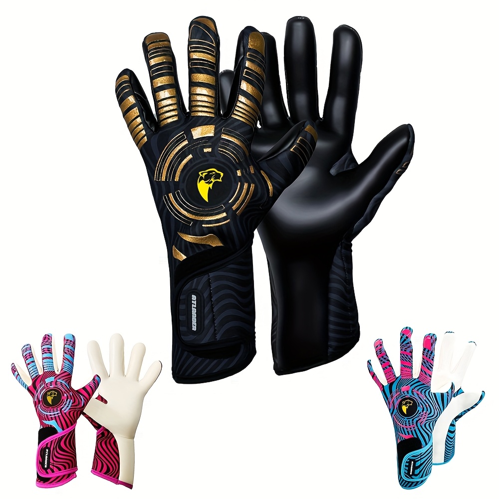 Gants de gardien adultes en latex avec sangle au poignet