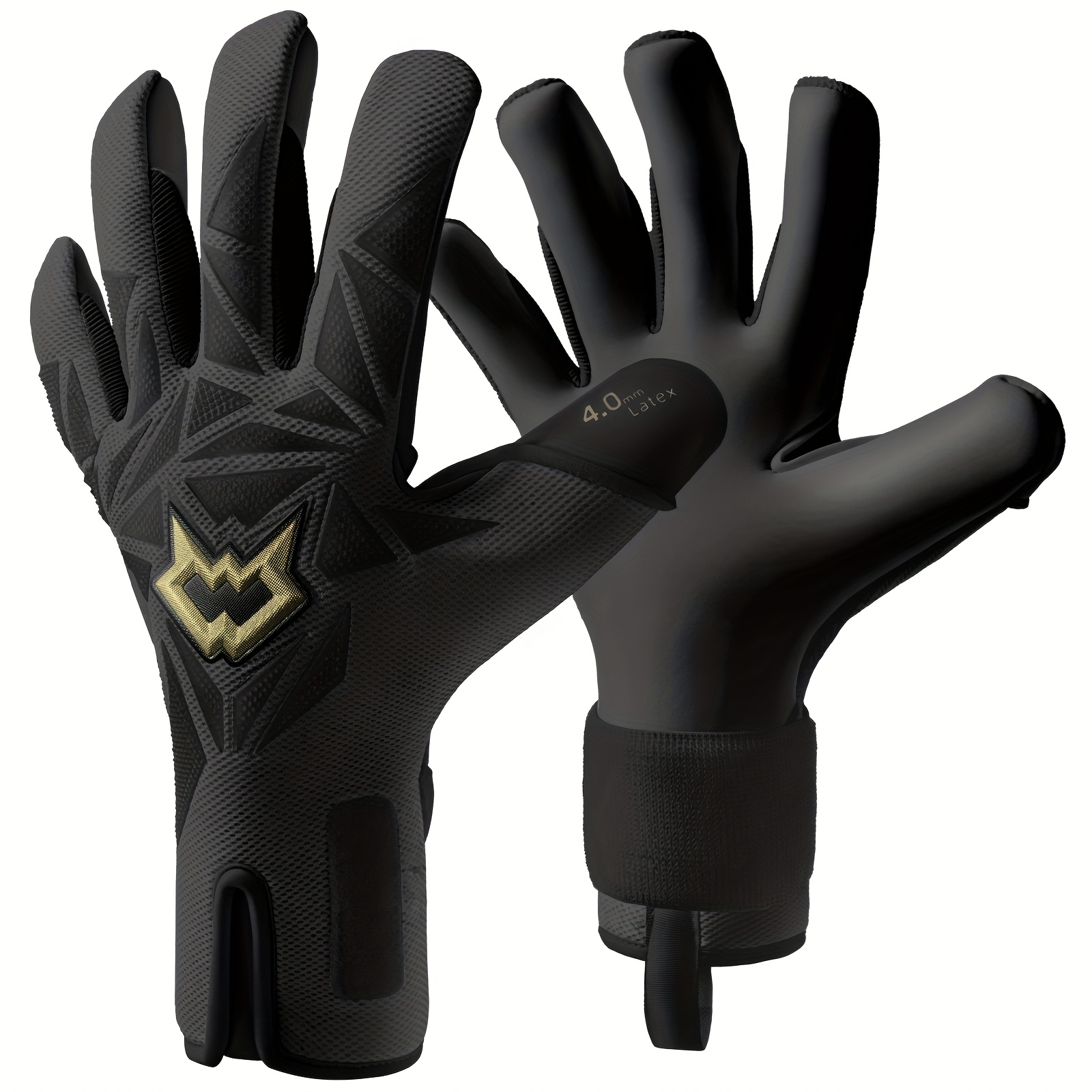 Gants adultes annoncés WVVOU, paume latex de 4 mm
