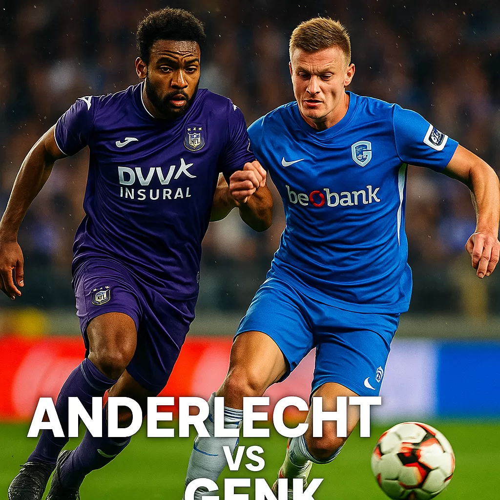 Anderlecht vs Genk Pronostics, stats & conseils 2025 2026 Webfoot fr