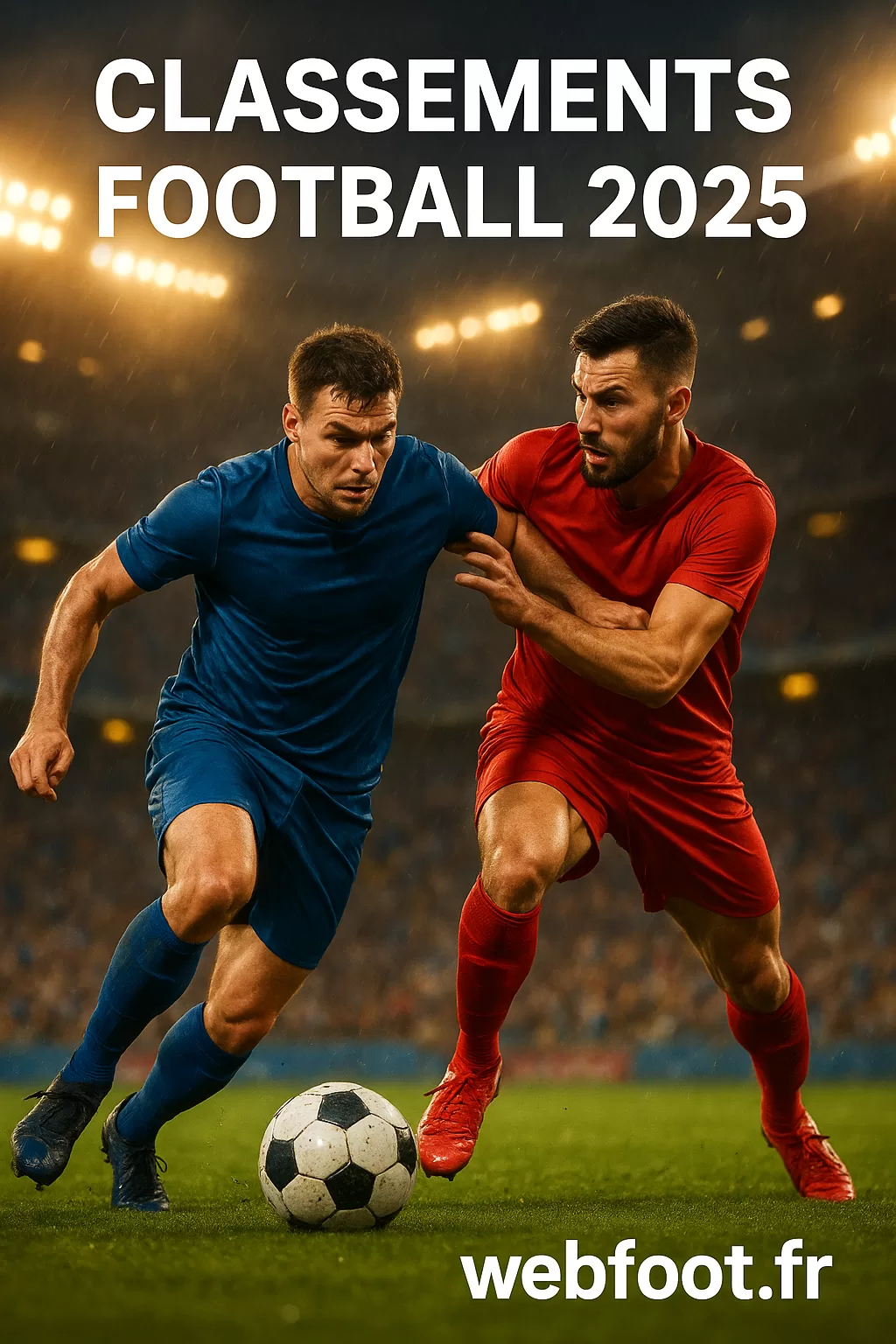 Classements Foot 2025 – Statistiques, Résultats & Forme des Équipes