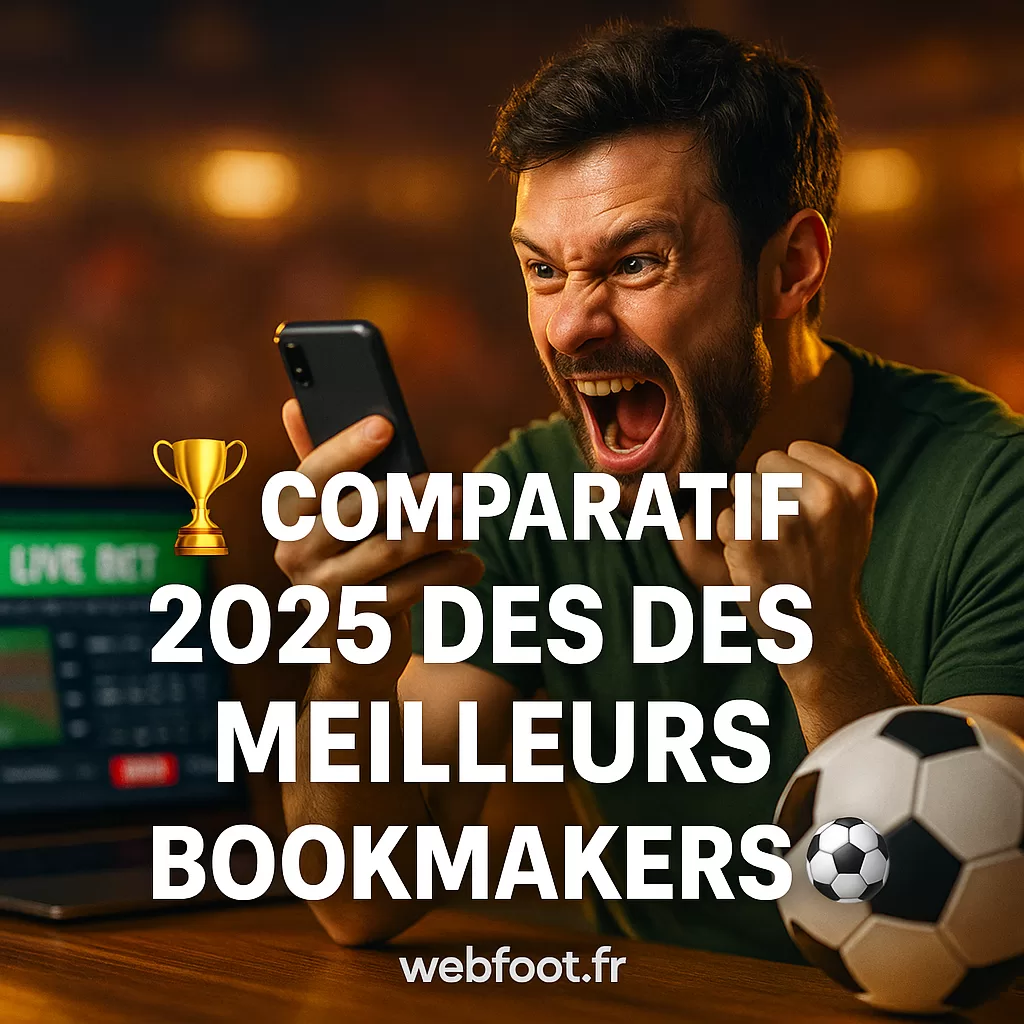 Comparatif 2025 des meilleurs bookmakers