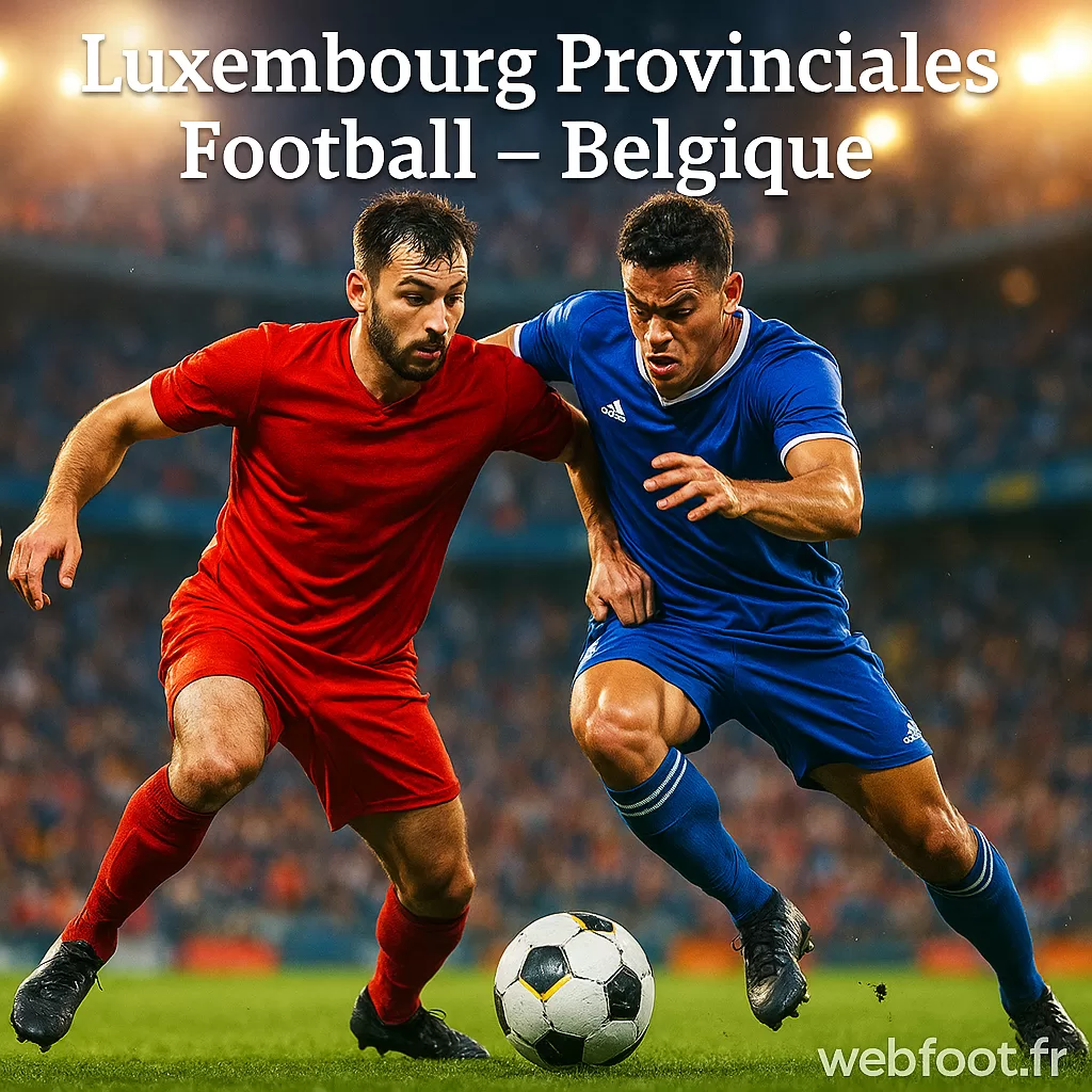 Luxembourg Provincial (Belgique) Compétitions, Résultats, Classements & Paris Foot