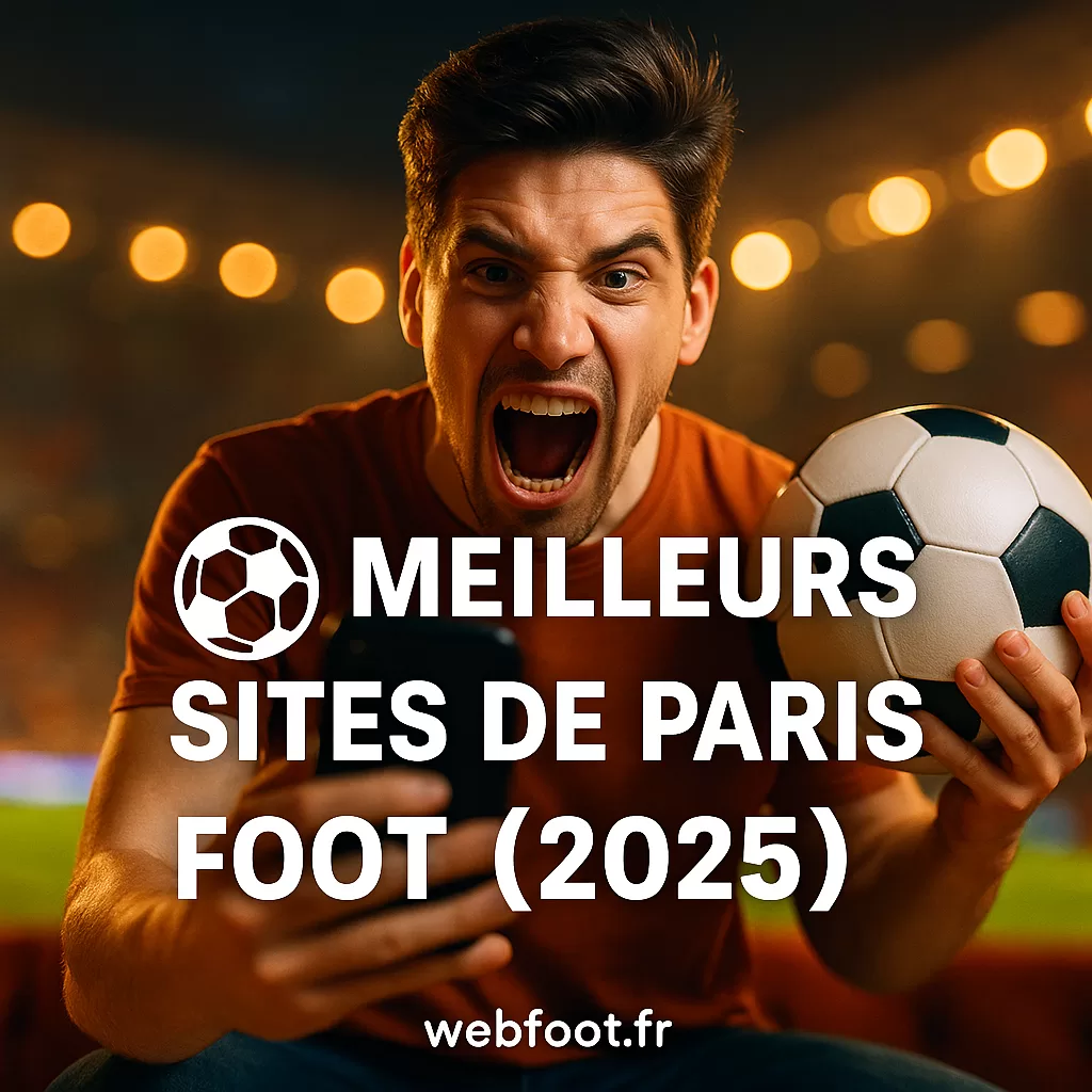 Meilleurs sites de paris foot en 2025