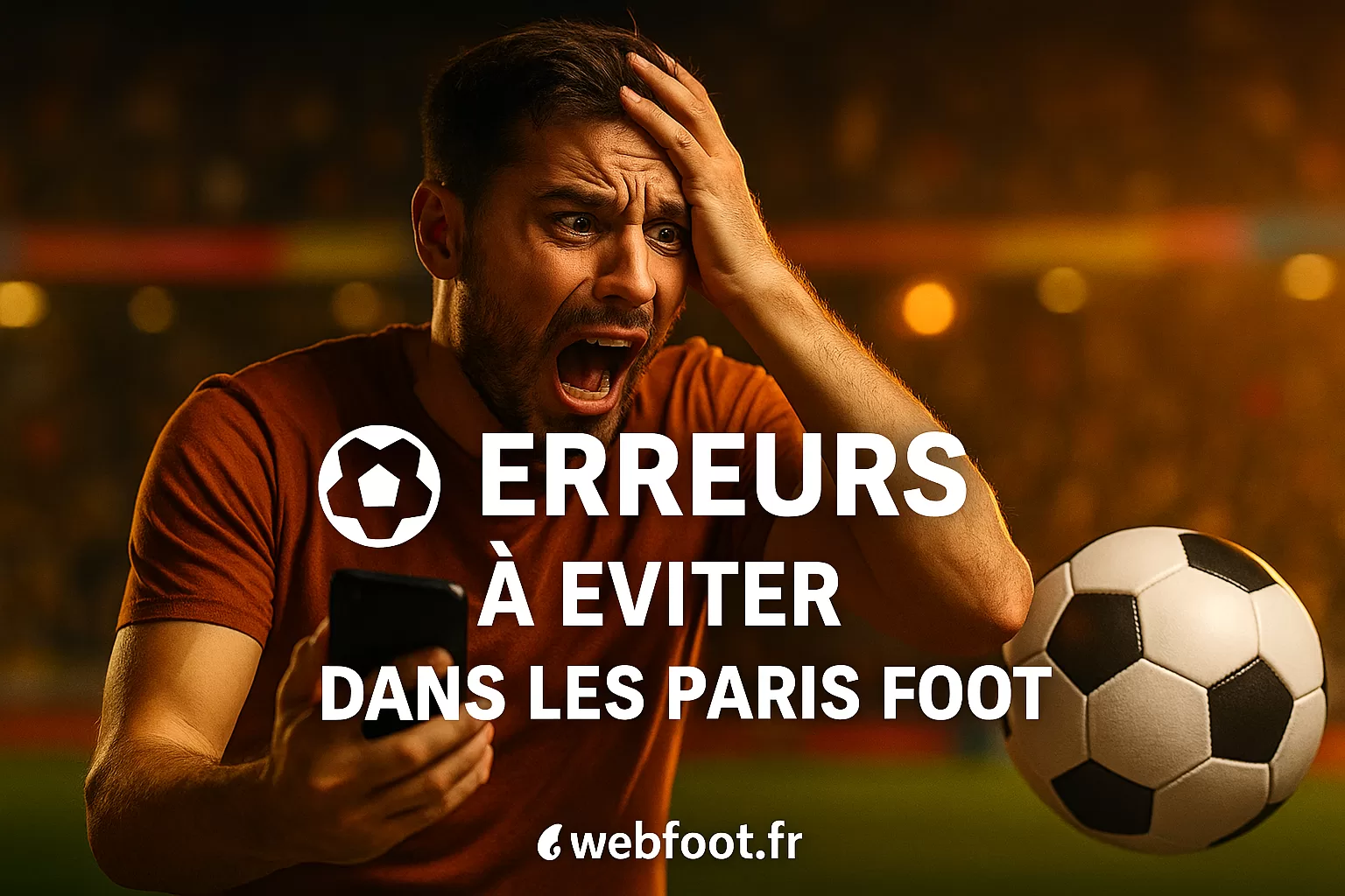 10 erreurs à éviter dans les paris football 2026