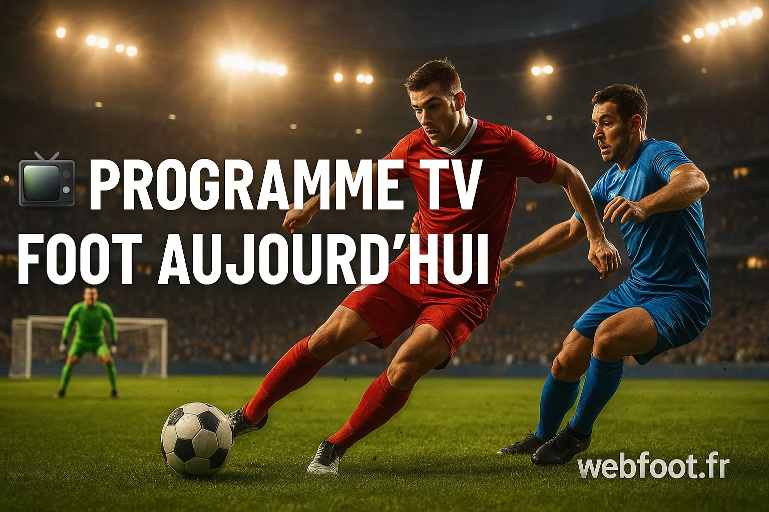 Programme TV Foot aujourd’hui – tous les matchs du jour webfoot fr