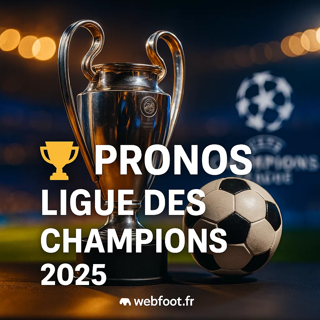 Pronostics Ligue des Champions 2025 analyses conseils & paris football