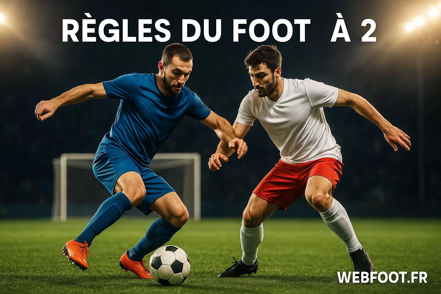 Règles du foot à 2 (2v2) Guide complet 2025 | Webfoot,fr