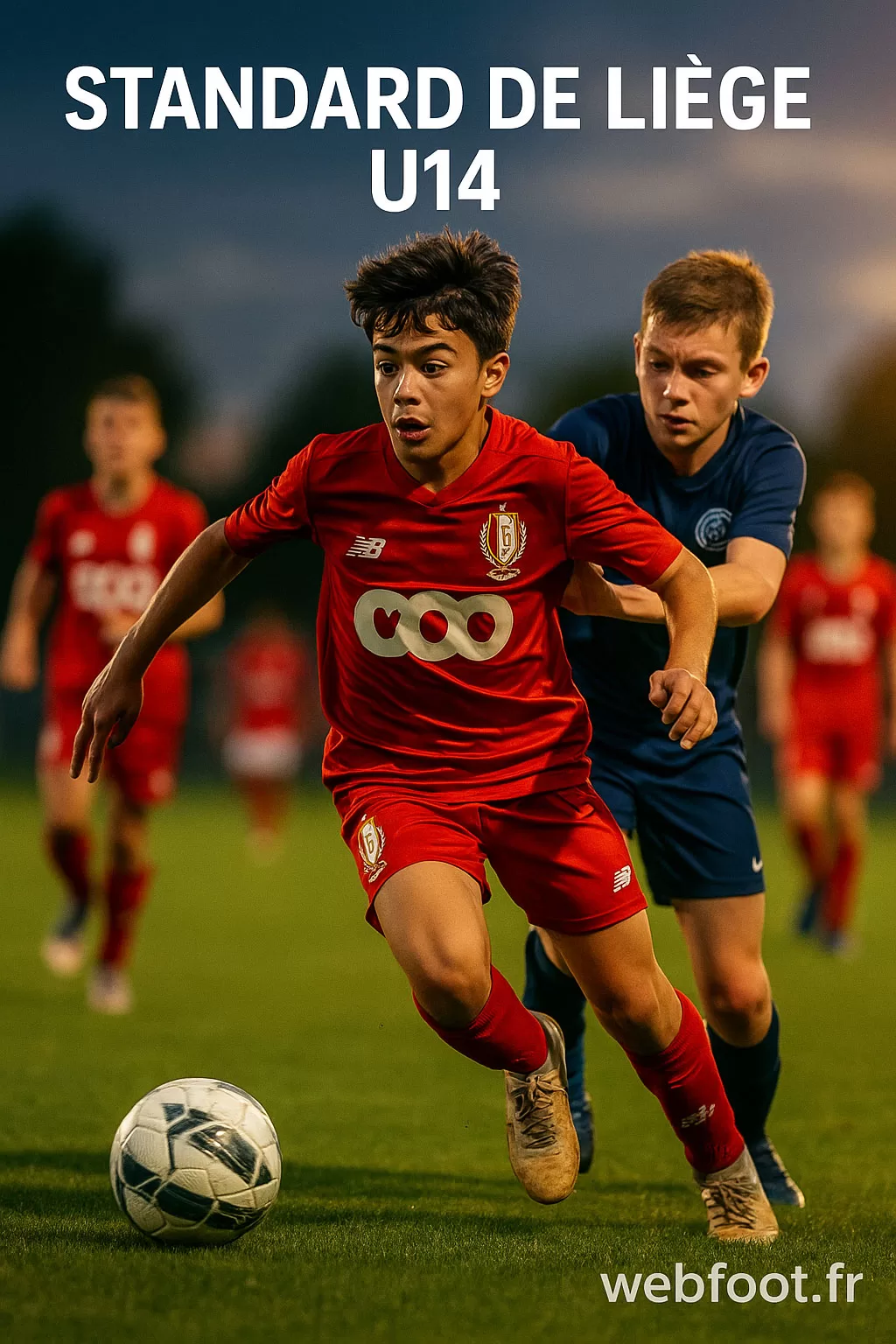 Standard de Liège U14 2025 2026 infos, formation & calendrier