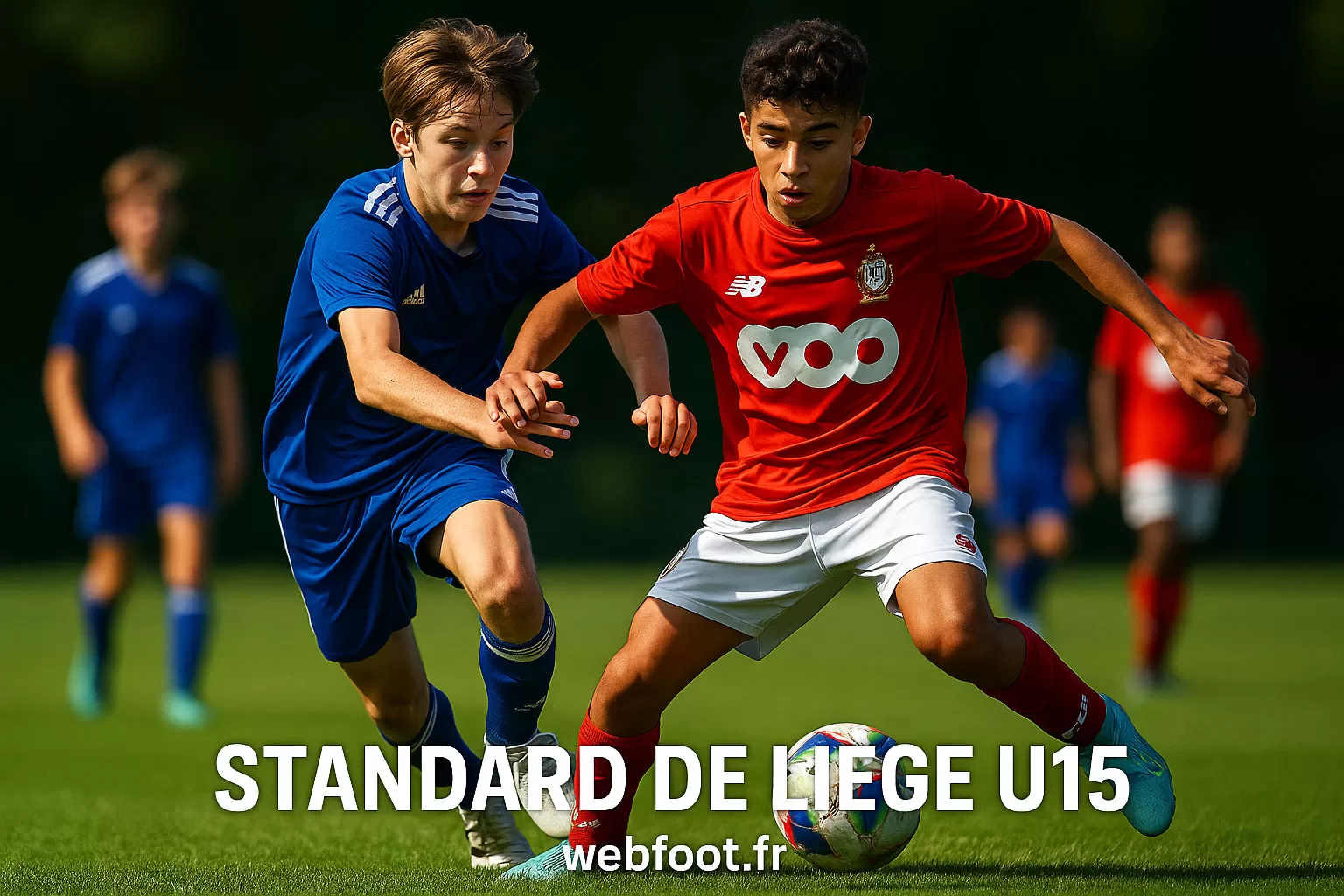 standard de Liège U15 effectif, programme & formation 2025 2026