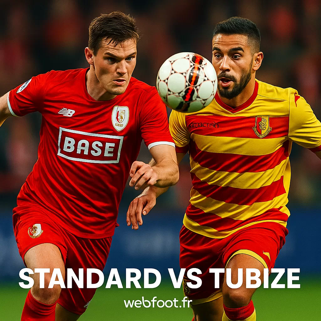Standard vs Tubize Guide pari & match Pronostics, stats & conseils webfoot